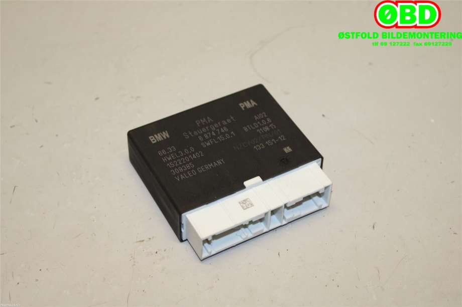 Styreenhet parkering til BMW i3, 2013-2022 (BMW|)