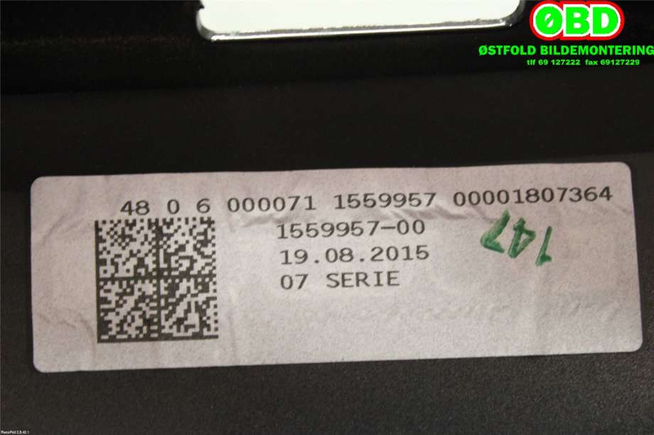 Karosseri diverse til BMW i3 2013-2022  (BMW|51 44 7 369 836|)