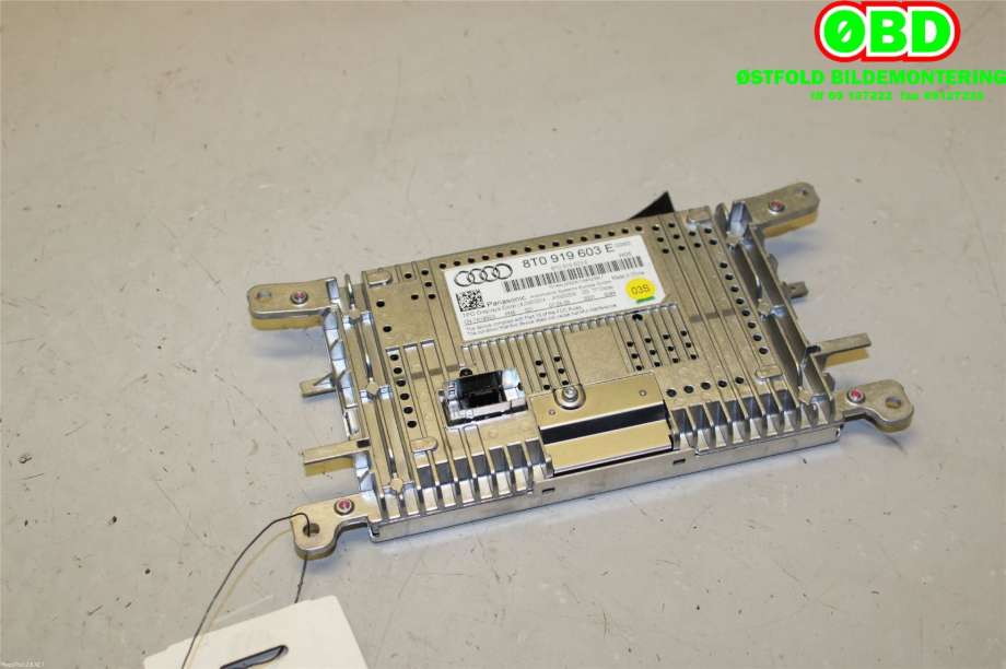 Instrument kjørecomputer til Audi A4 2007-2014 (Type IV) (B8) (B8) (AUDI||8T0919603E)