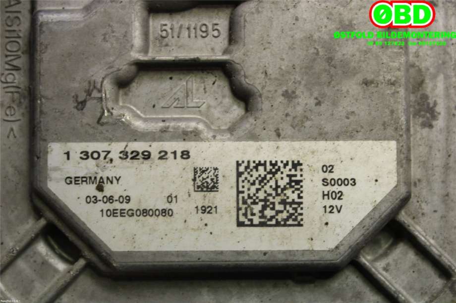 Styreenhet xenon/ballast til Audi A4 2007-2014 (Type IV) (B8) (B8) (AUDI|8K0 907 472 A|1307329218|)