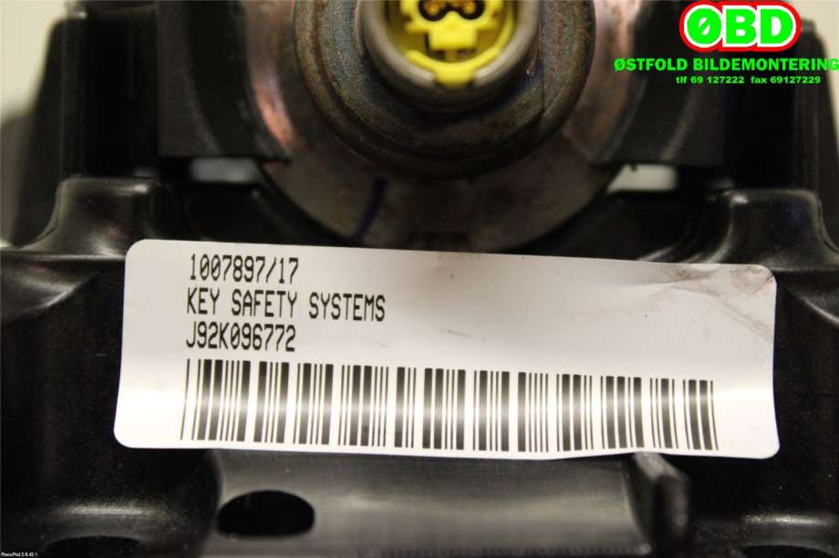 Airbag passasjer til Audi A4 2007-2014 (Type IV) (B8) (B8) (AUDI|8T0 880 204 F|)