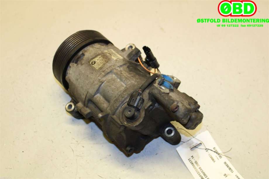 Aircondition kompressor til BMW 3-Serie 2005-2011 (E90/E91/E92/E93) (E90/E91/E92/E93) (BMW|64 52 9 182 794||64529156820)