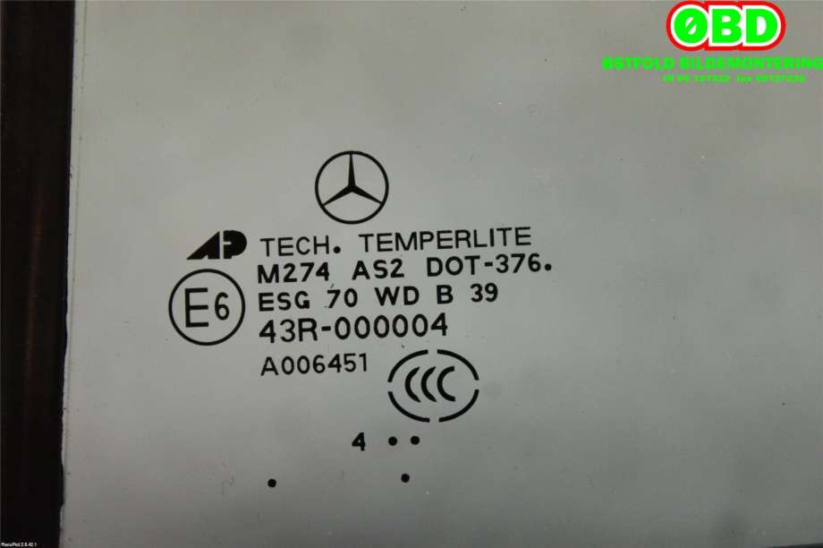 Diverse deler til Mercedes ML 2005-2011 (W164) (W164) (MERCEDES|A 164 730 27 55|)
