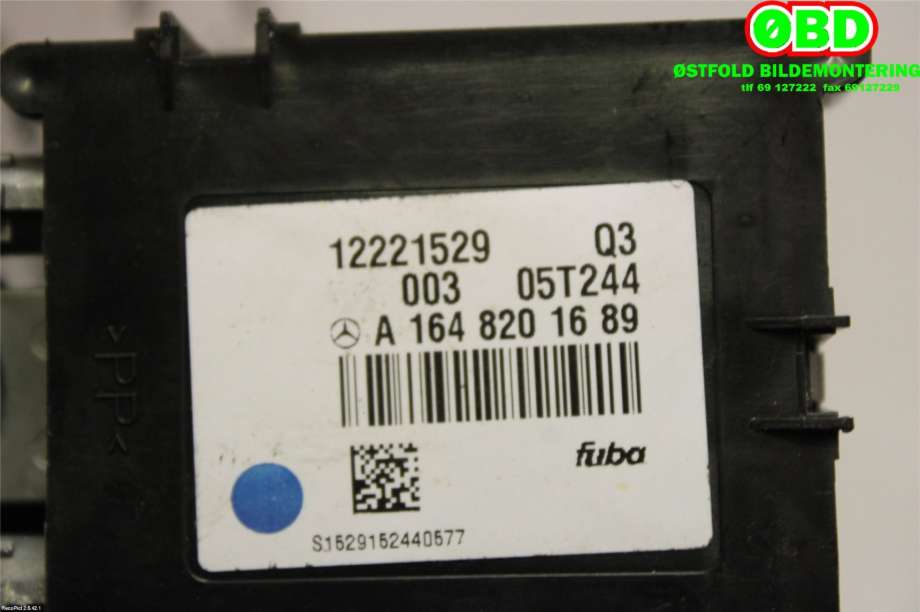 Antenne forsterker til Mercedes ML 2005-2011 (W164) (W164) (MERCEDES|A 164 820 16 89|A 164 870 15 89|1648201689)