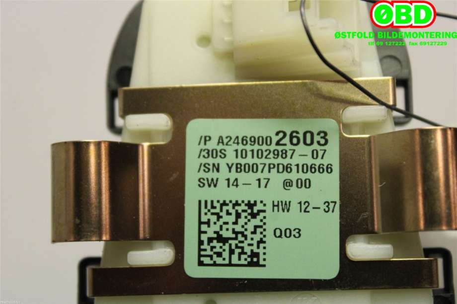 Sensor regnsensor til Mercedes B-Klasse 2011-2018 (W246) (W246) (MERCEDES|A 246 900 26 03||2469002603)