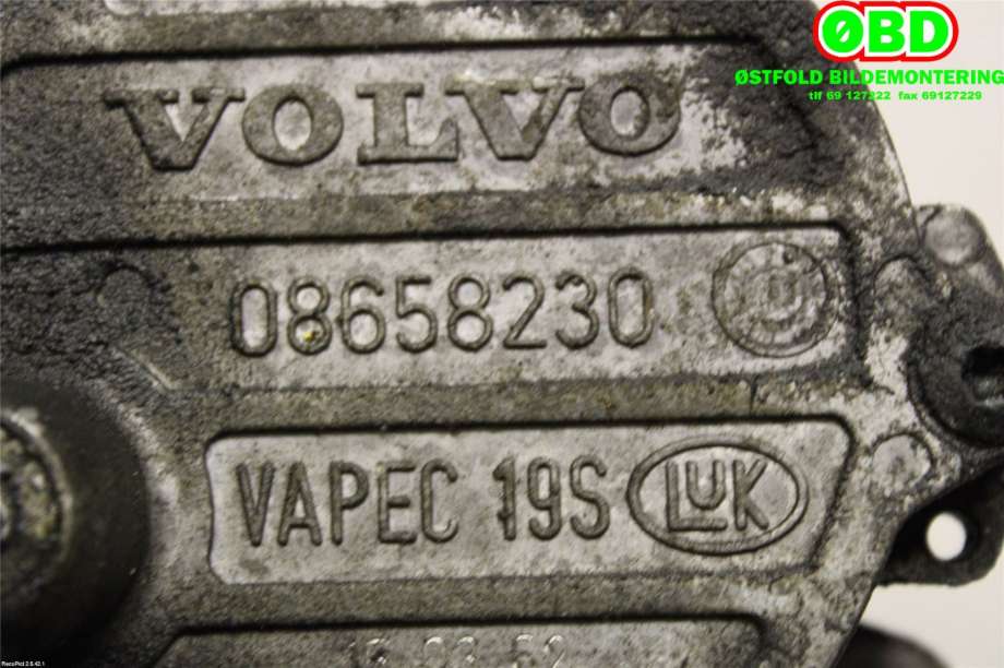 Vakuumpumpe til Volvo V70 2000-2004 (Type II, Fase 1)  (VOLVO|31375106||8658230)