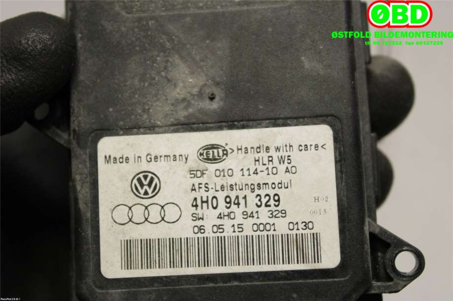 Styreenhet xenon/ballast til Škoda Superb 2015-->> (Type III) (SKODA|4H0 941 329||4H0941329)
