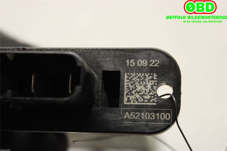 Varmeapparat register til Citroën Berlingo 2015-2019 (Type II, Fase 2)  (CITROEN|643619||A52103100)