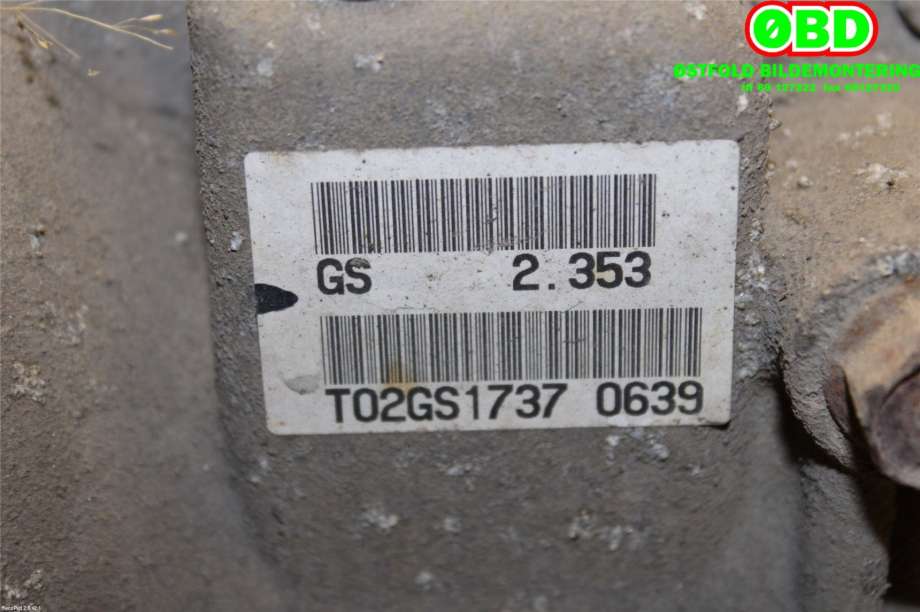 Kardang klokke bak til Peugeot 4007 2007-2012  (PEUGEOT|3001 E7|)