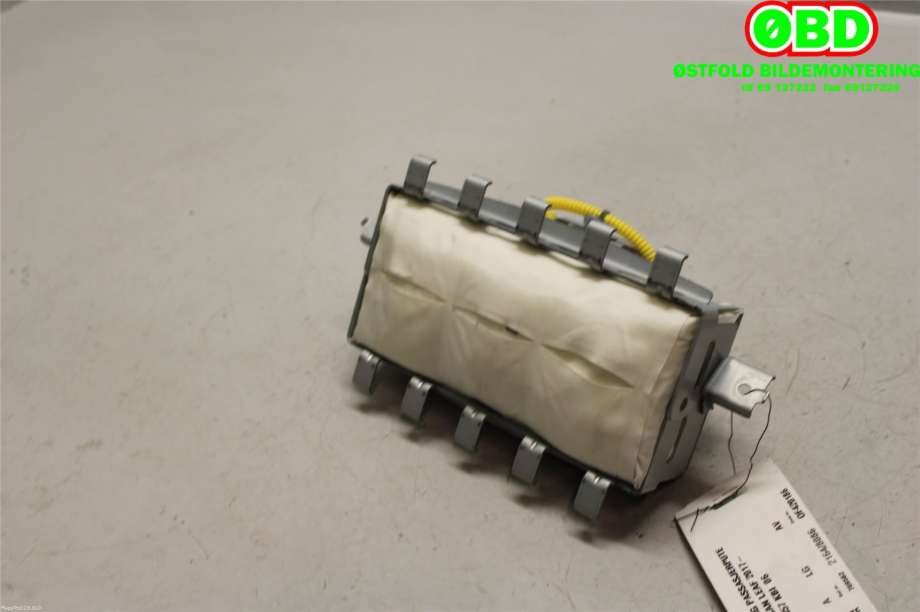 Airbag passasjer til Nissan Leaf, 2018-->> (Type II)  (Nissan Leaf USA-utg|)