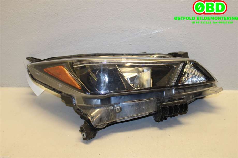 Frontlykt høyre halogen til Nissan Leaf, 2018-->> (Type II)  (Nissan Leaf USA-utg|260105SA0A)