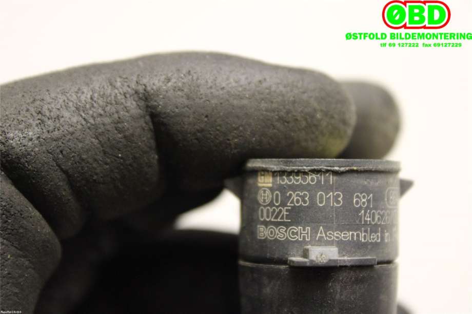 Parkeringssensor bak til Opel Astra J 2010-2015 (OPEL|93191445|12 35 281|13368131)