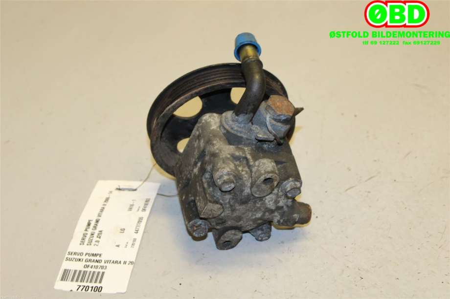Servo pumpe mekanisk til Suzuki Grand Vitara 2005-2015 (Type III)  (SUZUKI|49100-65J00|49100-65J01|)
