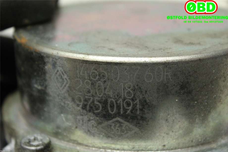 Vakuumpumpe til Nissan Qashqai 2014-2021 (Type II)  (NISSAN|1465000Q1N||146503760R)