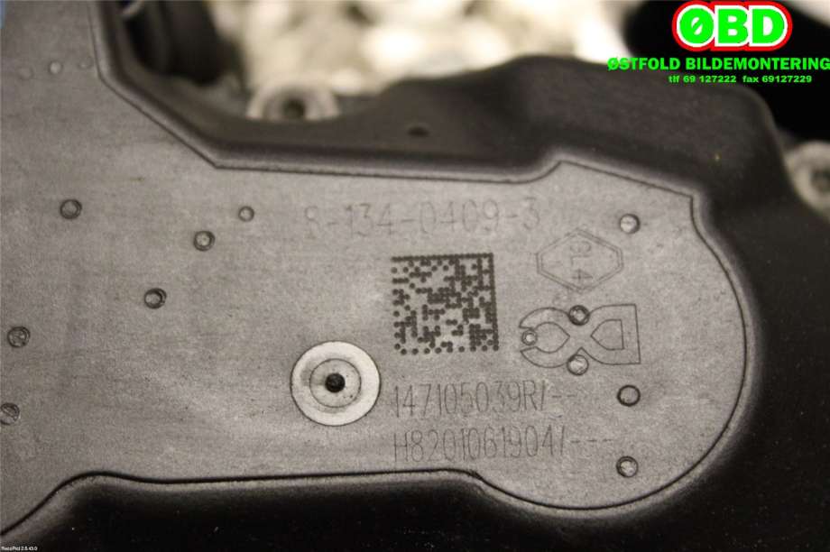Manifold innsug til Nissan Qashqai 2014-2021 (Type II)  (NISSAN|1400300Q2F|1471000Q1B|8201061904)