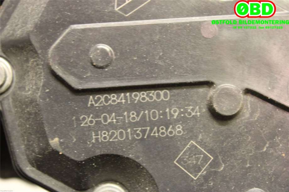 Spjeldhus til Nissan Qashqai 2014-2021 (Type II)  (NISSAN|)