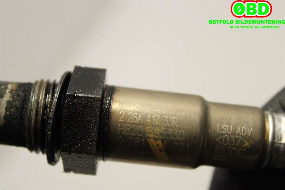 Lambdasonde til Nissan Qashqai 2014-2021 (Type II) (NISSAN|2269300Q0B|2269000Q1E|8201395330)