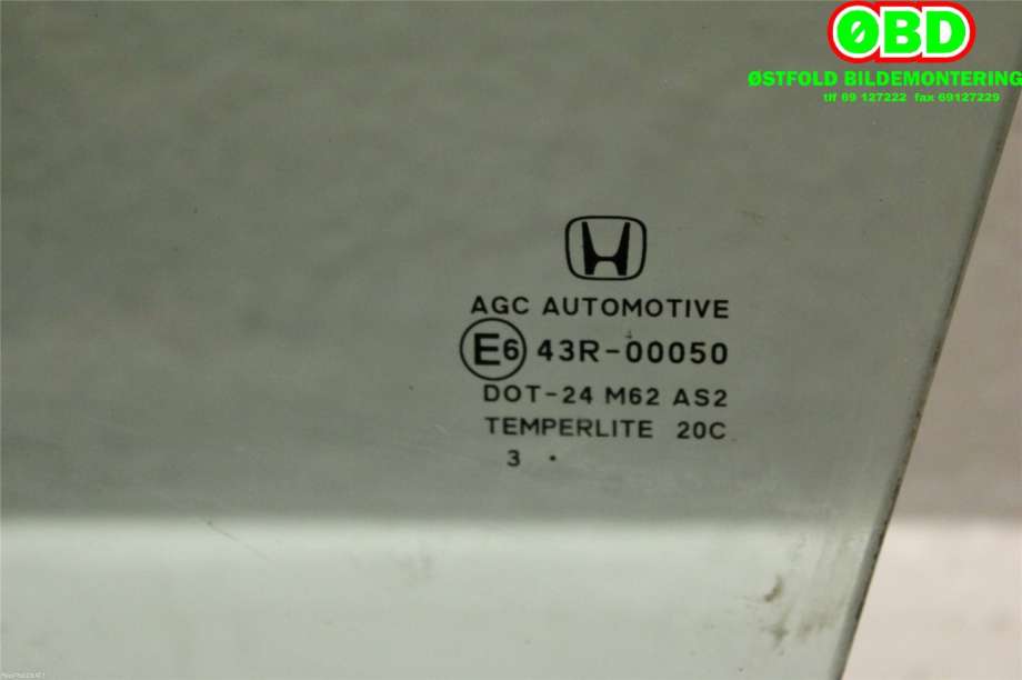 Siderute venstre foran til Honda CR-V 2012-2018 (Type IV)