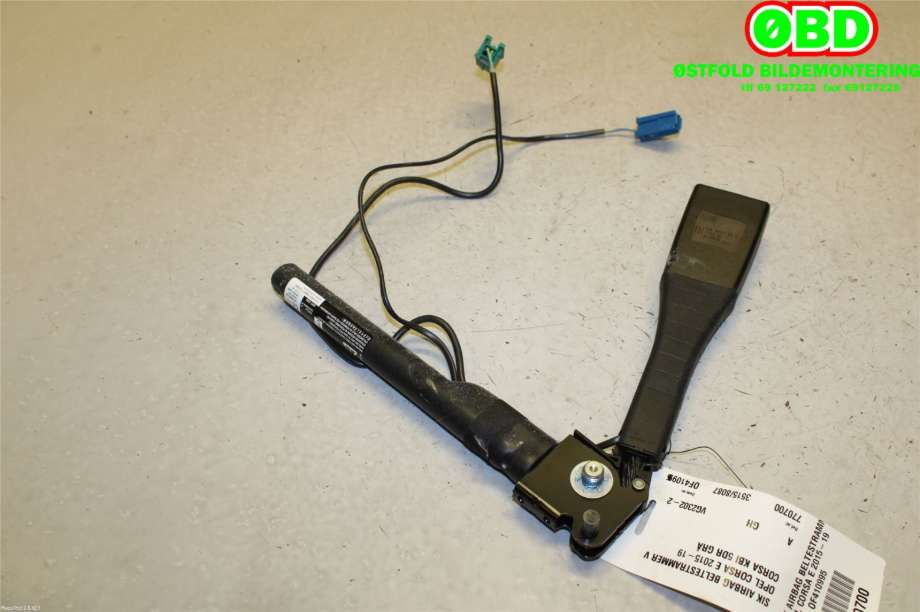 Airbag beltestrammer til Opel Corsa E 2015-2019 (OPEL|13427748|)