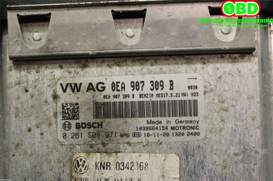 Styreenhet diverse til VW E-Up 2013-2019  (VOLKSWAGEN|0EA 906 016 B||0EA907309B)