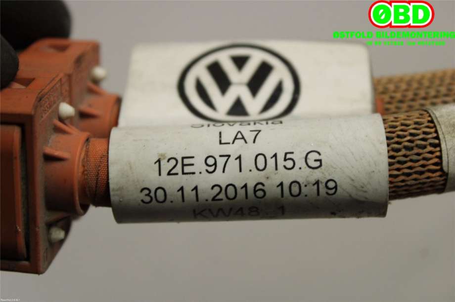 Kabel høy volt (HV) hybrid til VW E-Up 2013-2019  (VOLKSWAGEN|12E 971 015 G||12E971015G)
