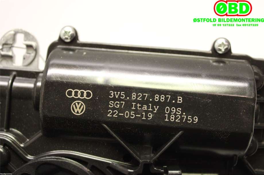 Baklukeåpner motor til Audi e-tron 2018-->>  (AUDI|3V5 827 887 B||3V5827887B)