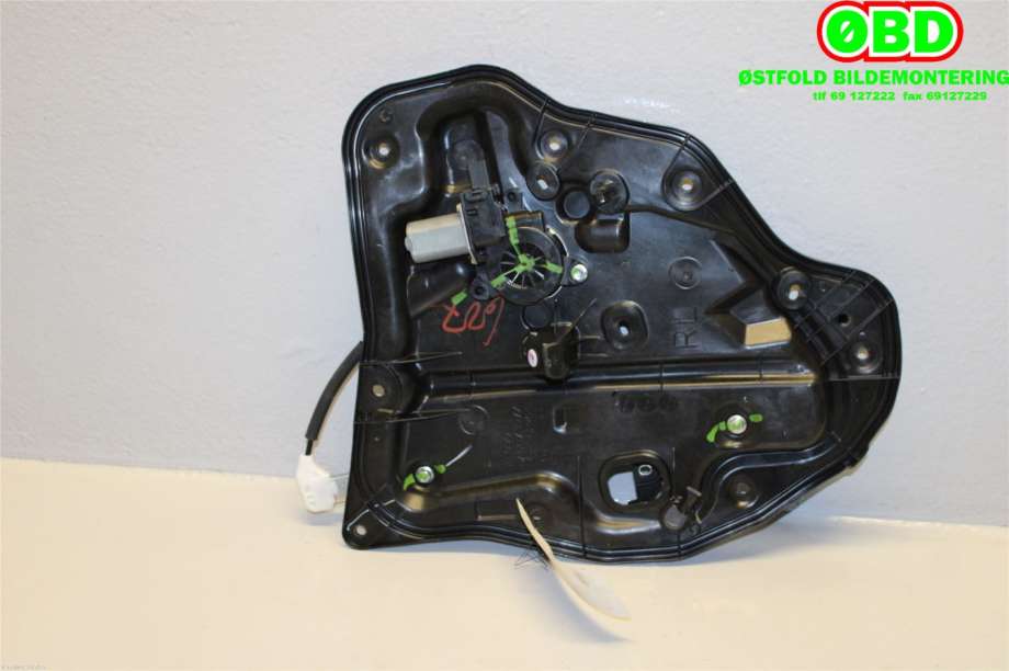 Ruteheis venstre bak til Mazda 2 2015-2019 (Type III, Fase 1) (MAZDA|DA6C73590|)