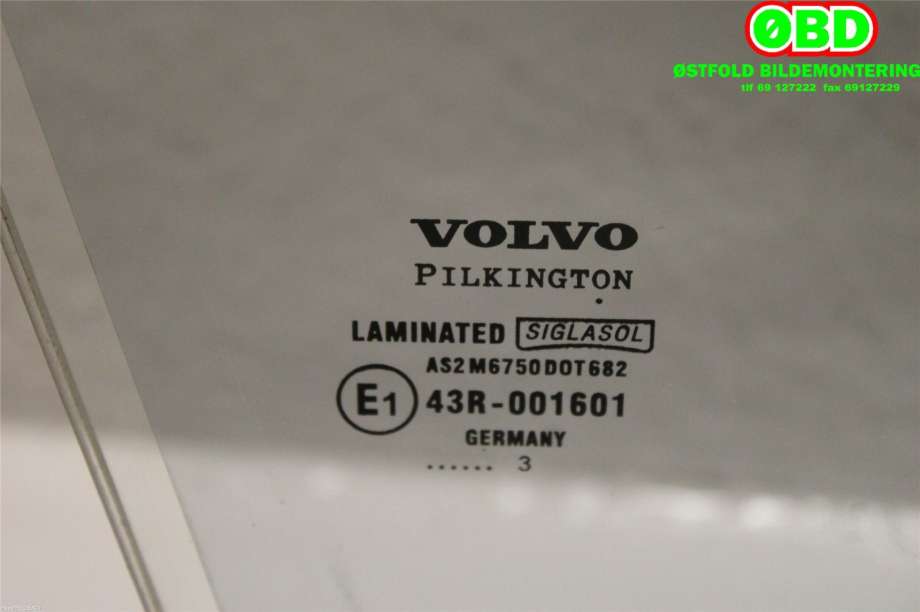Siderute høyre foran til Volvo XC90 2002-2006 (Type I, Fase 1) (VOLVO|)