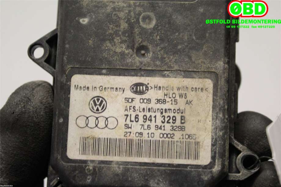 Styreenhet xenon/ballast til VW Tiguan 2007-2011 (Type I, Fase 1)  (7L6 941 329 B||7L6941329B)