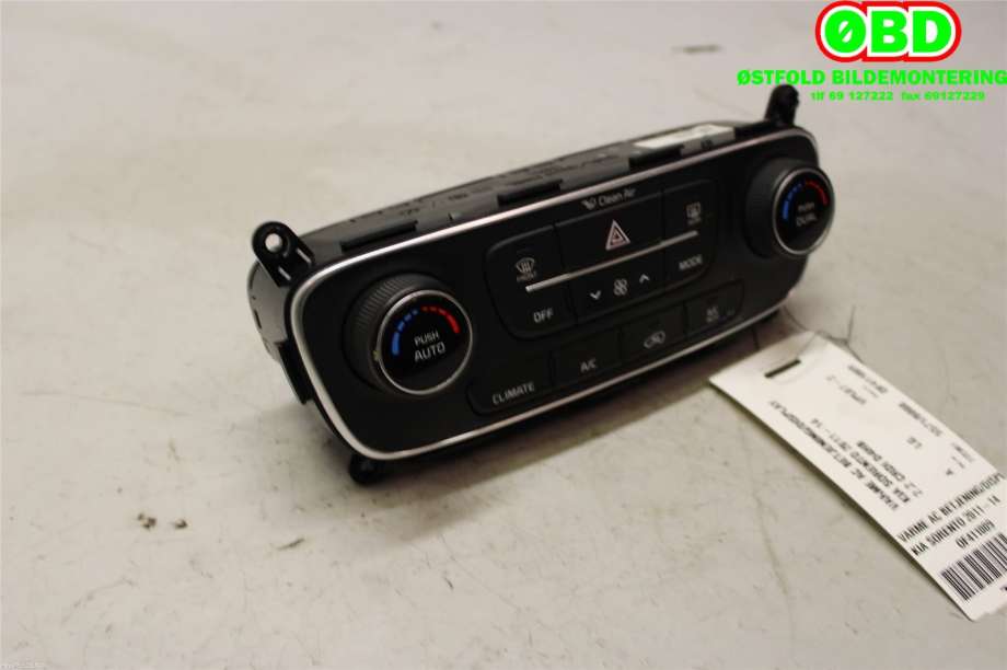 Varmeapparat betjening til Kia Sorento 2011-2015 Type II (KIA|972502P575|)