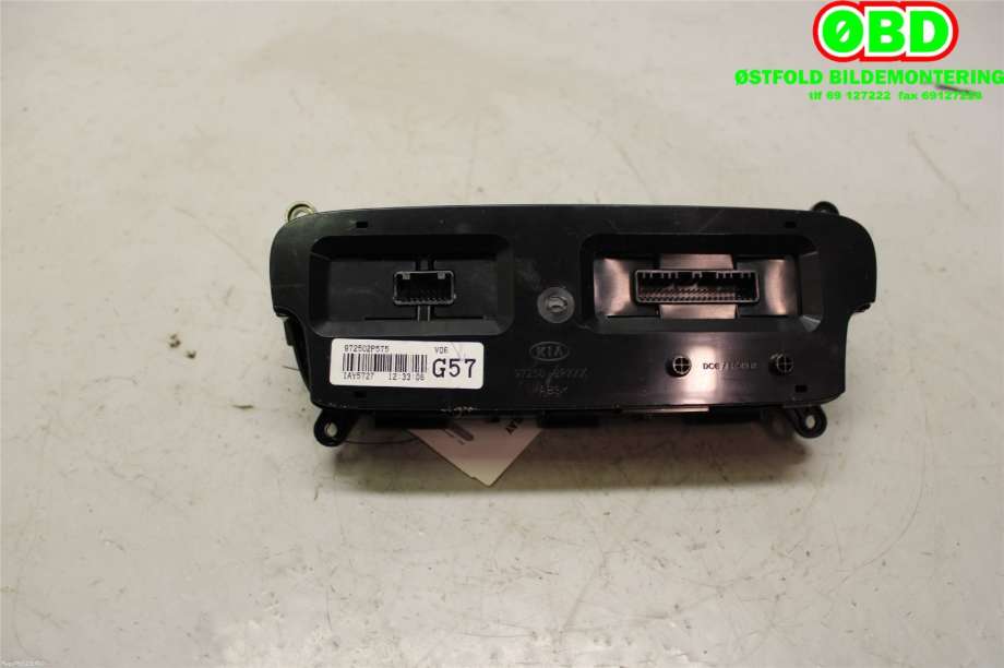 Varmeapparat betjening til Kia Sorento 2011-2015 Type II (KIA|972502P575|)