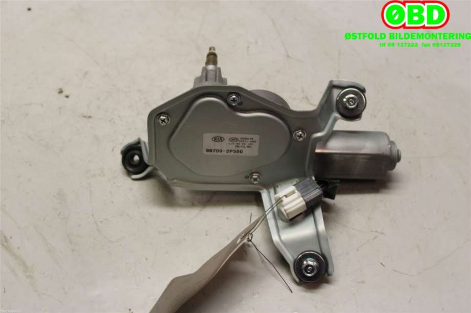 Viskermotor bakrute til Kia Sorento 2011-2015 Type II  (KIA|987002P500|)