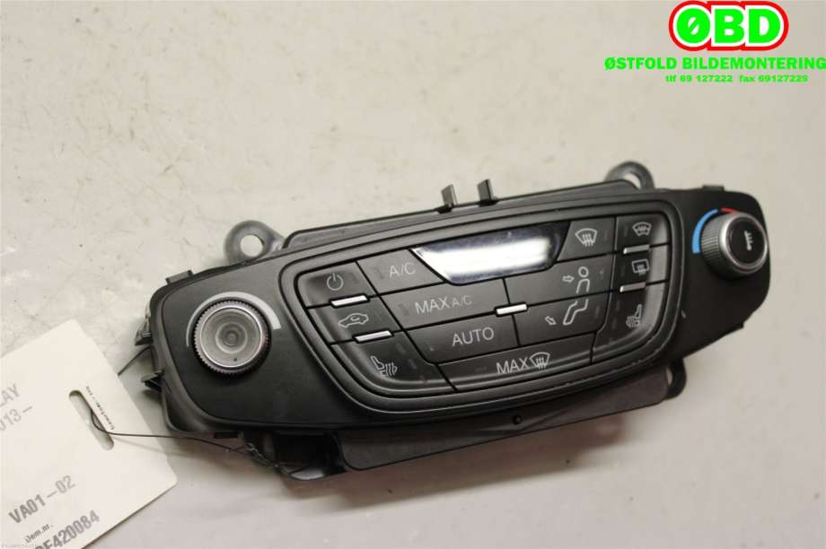 Varmeapparat betjening til Ford Transit Courier 2014-2018 (Type I, Fase 1) (FORD|1916730||ET7618C612HF)