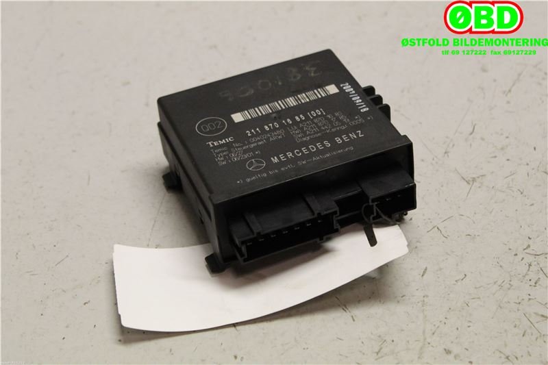 Styreenhet elektrisk bakluke til Mercedes E-Klasse 2006-2009 (Fase 2) (W211) (W211) (MERCEDES|A 211 870 16 85||2118701685)