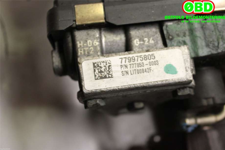 Turbo til BMW 3-Serie 2005-2011 (E90/E91/E92/E93) (E90/E91/E92/E93) (11 65 2 414 331||7799758)