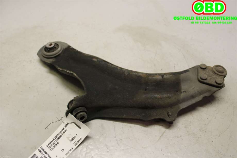 Bærebru høyre foran nedre til Renault Kangoo 2008-2021 (Type II) (RENAULT|8200586567|)