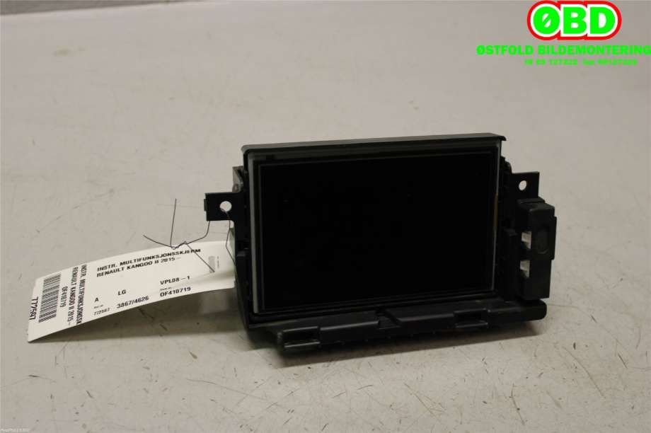 Instrument kjørecomputer til Renault Kangoo 2008-2021 (Type II)  (RENAULT|259153035R|)