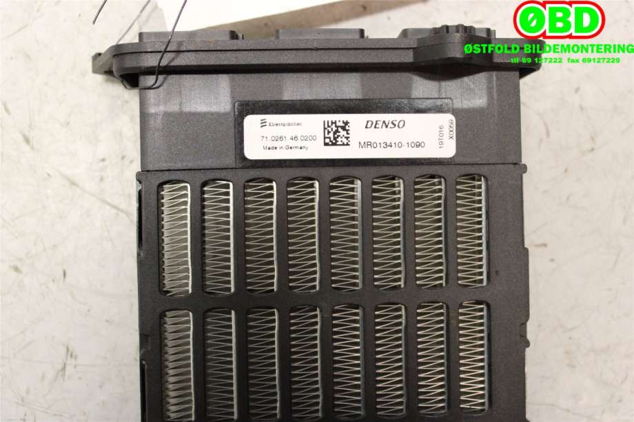Varmeapparat register til Renault Kangoo 2008-2021 (Type II)  (RENAULT|271432068R|271439165R|)