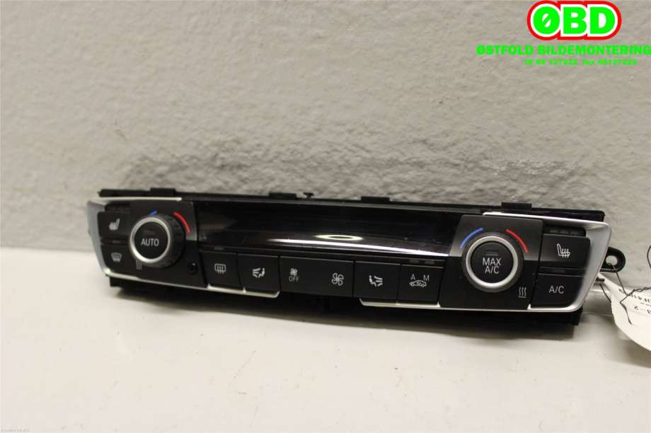 Varmeapparat betjening til BMW 1-Serie 2011-2015 (Fase 1) (F20/F21) (F20/F21) (BMW|64 11 9 320 343|)
