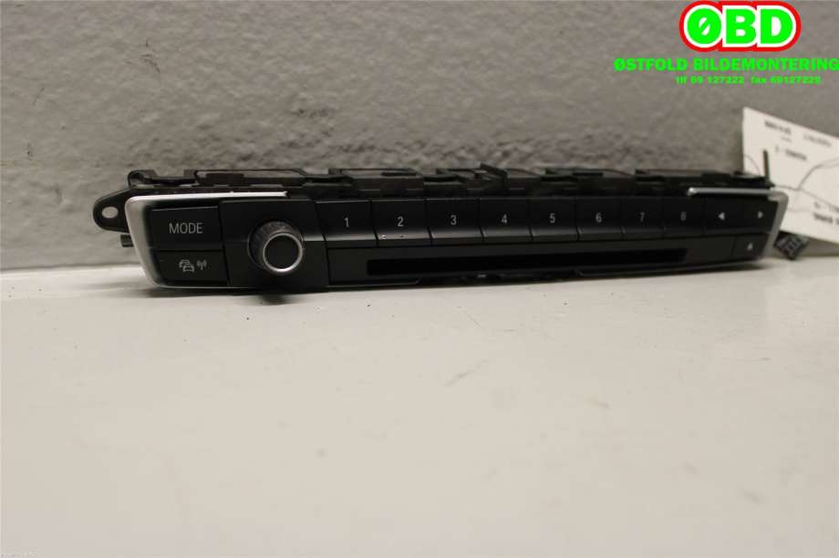 Bilstereo diverse til BMW 1-Serie 2011-2015 (Fase 1) (F20/F21) (F20/F21) (BMW|61 31 9 323 554|)