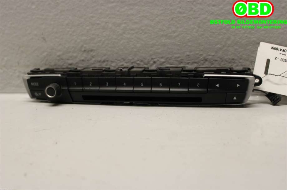 Bilstereo diverse til BMW 1-Serie 2011-2015 (Fase 1) (F20/F21) (F20/F21) (BMW|61 31 9 323 554|)
