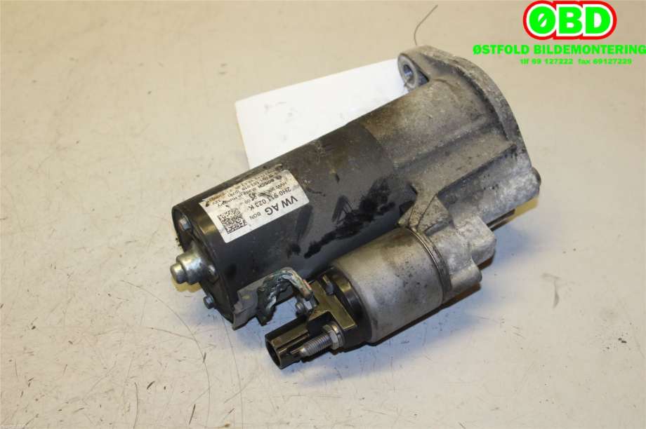 Starter diesel til VW Crafter 2011-2016 (Type I, Fase 2)  (VOLKSWAGEN|2H0 911 023 K||2H0911023K)