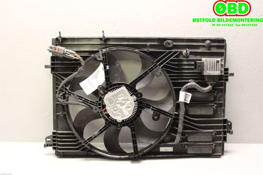 Kjølevifte til Nissan Qashqai 2014-2021 (Type II) (NISSAN|21481HV80B|)