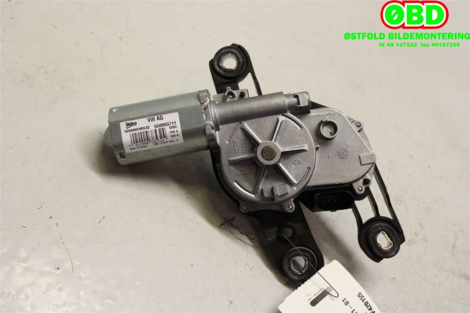 Viskermotor bakrute til VW Golf VII 2012-2017 (Fase 1)  (VOLKSWAGEN|5G0 955 711 A|5G0 955 711 C|5G0955711)