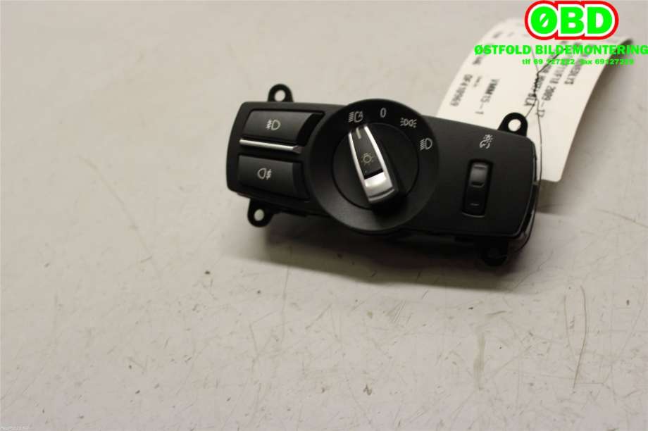 Bryter lys til BMW 5-Serie 2010-2017 (F10/F11) (F10/F11) (BMW|61 31 9 192 744|)