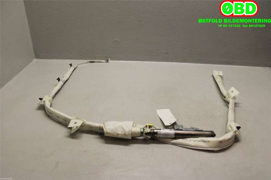Airbag gardin venstre til Audi A7 2010-2014 (Type I, Fase 1)  (AUDI|4G8 880 741 B|4G8 880 741 F|)