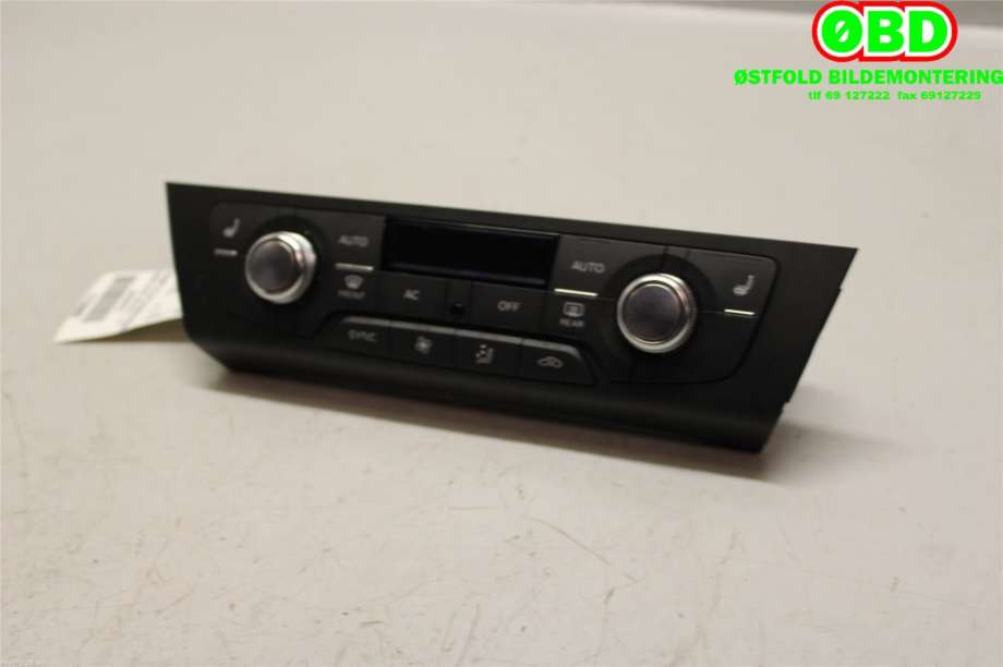 Varmeapparat betjening til Audi A7 2010-2014 (Type I, Fase 1)  (AUDI|4G0 820 043 AE||4G0820043AE)