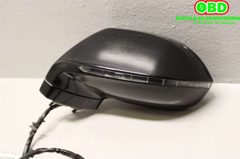 Speil venstre til Audi A7, 2010-2014 (Type I, Fase 1)  (AUDI|4G8 858 531 AM)
