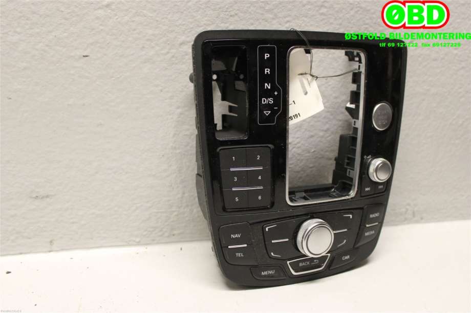 Bryter diverse til Audi A7, 2010-2014 (Type I, Fase 1)  (AUDI|4G1 919 610 E)