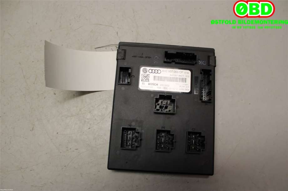 Styreenhet comfort (BCM) til Audi A7 2010-2014 (Type I, Fase 1)  (AUDI|4H0 907 063 CG||4H0907063CF)